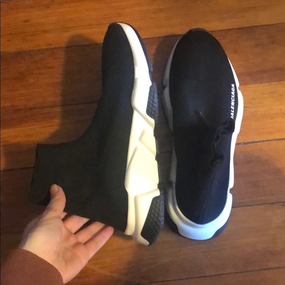 Balenciaga speed sock knit sneaker trainer shoes - Picture 5 of 8